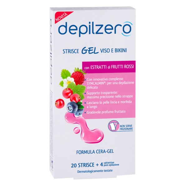 DEPILZERO STRISCE GEL VISO BIK