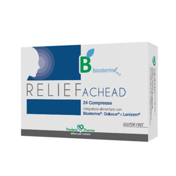 RELIEF BIOSTERINE ACHEAD 24CPR