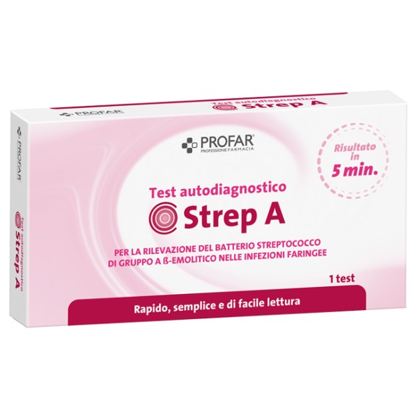 PROFAR TEST STREPTOCOCCO 1PZ