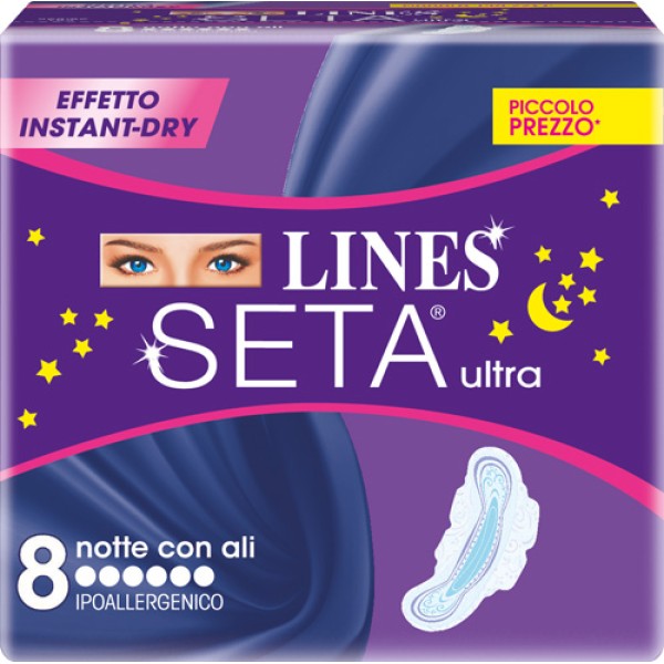 LINES SETA ULTRA NOTTE 8PZ 3499