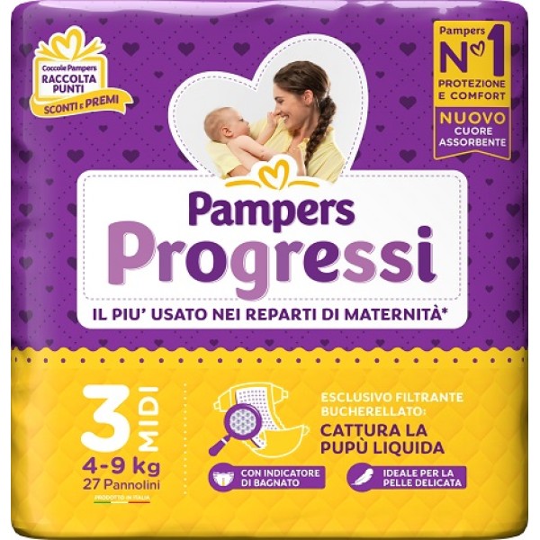 PAMPERS PROGRESSI MIDI 27PZ