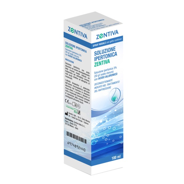 Soluzione Spray Ipertonica Zentiva 100 ml (SCAD.05/2025) 