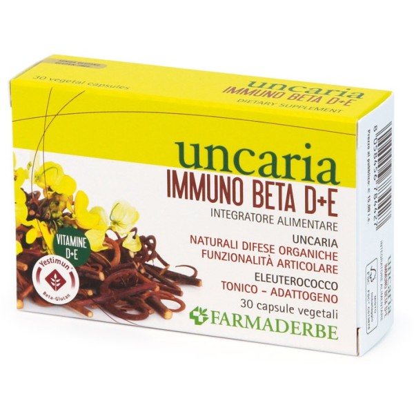 UNCARIA IMMUNO BETA D+E 30CPS