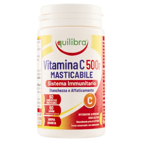 VITAMINA C 500MG MASTIC 60CPR