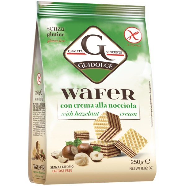 WAFER GUSTO NOCCIOLA 250G