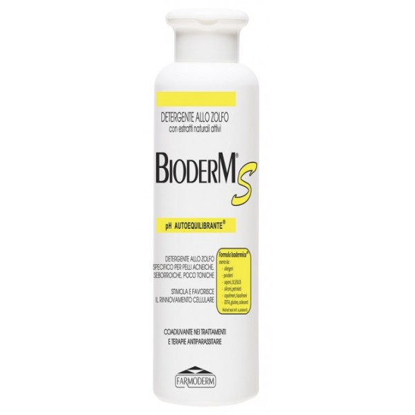 BIODERM S ANTIACNE ANTISEB 250