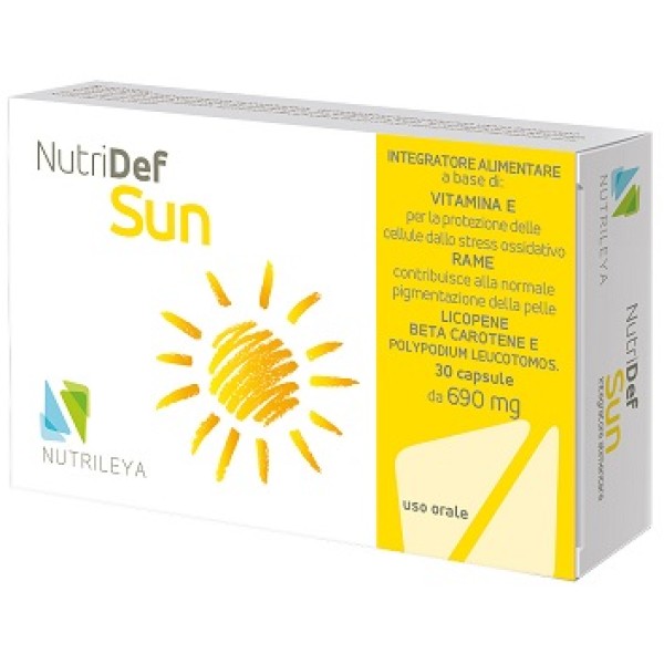 NUTRIDEF SUN 30CPS