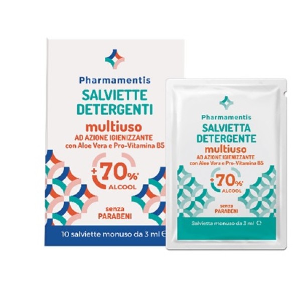 PHARMAMENTIS SALV 70%ALC 10PZ