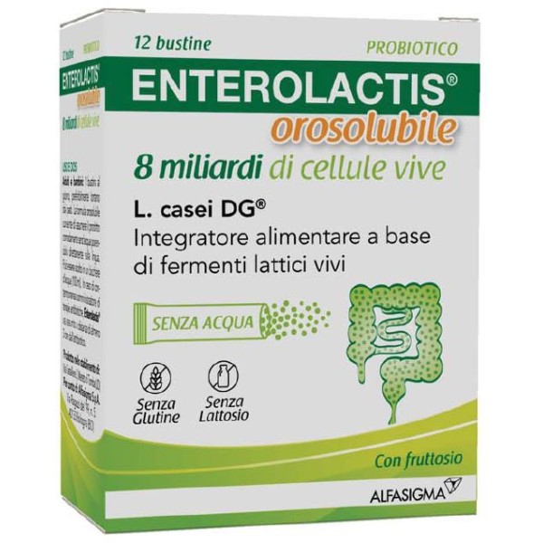 ENTEROLACTIS 12BUSTINE 8MLDR