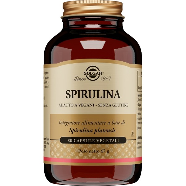 SPIRULINA 80CPS VEG