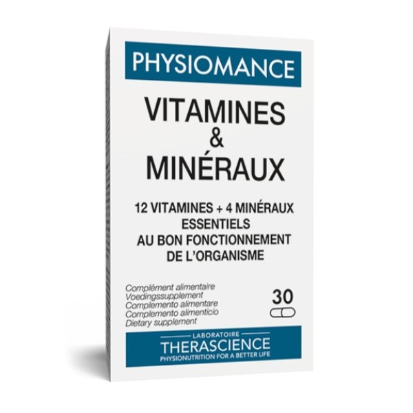 PHYSIOMANCE VIT&MIN 30CPS