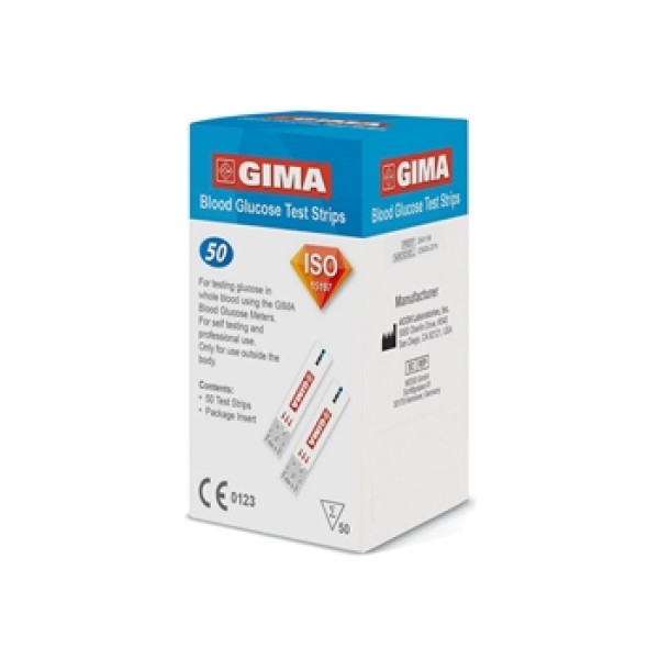 STRISCE GLICEMIA GIMA 50PZ