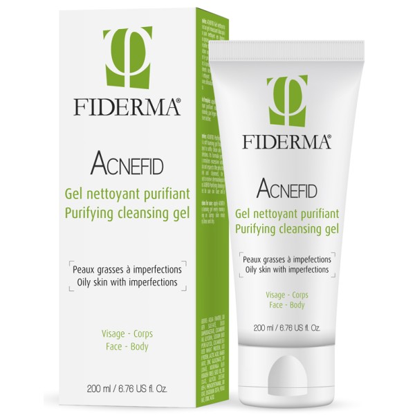 ACNEFID GEL DET PURIF FIDERMA