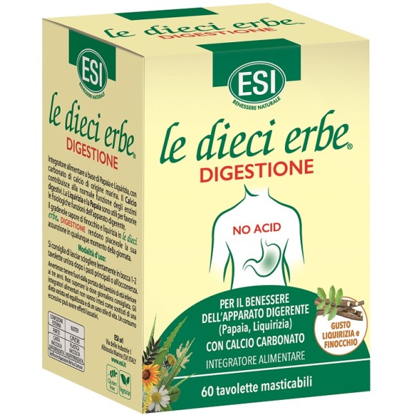 ESI LE DIECI ERBE DIG N/AC 60T