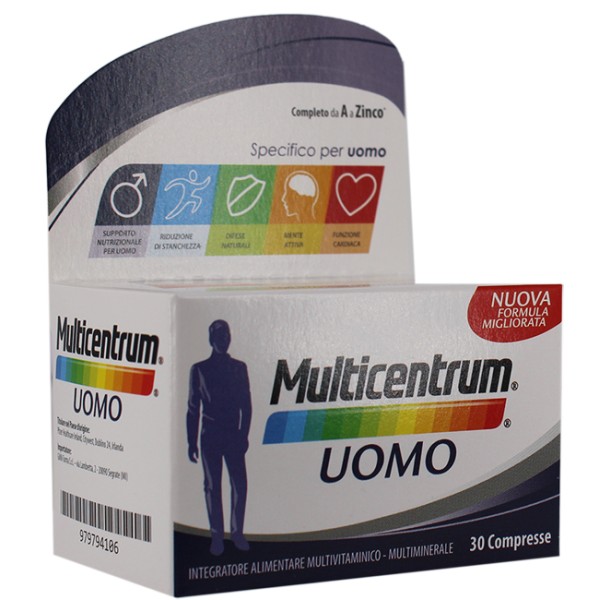 MULTICENTRUM UOMO 30CPR