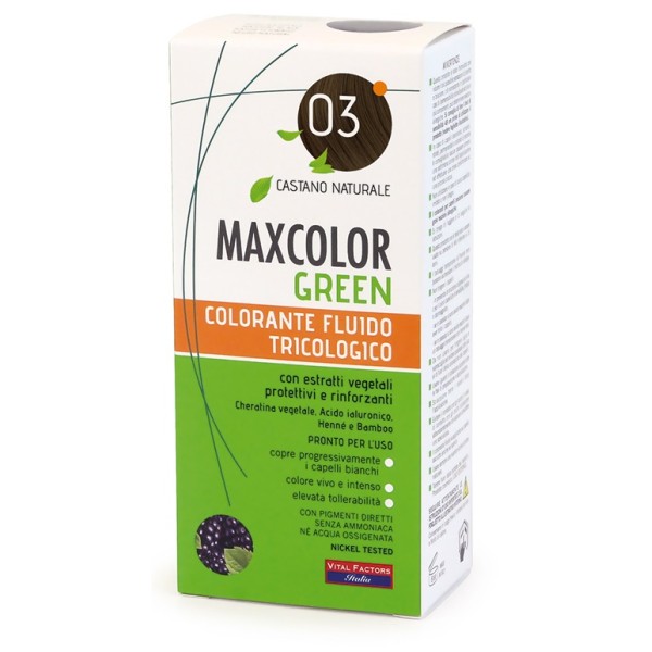 MAX COLOR GREEN 03 CASTANO NAT