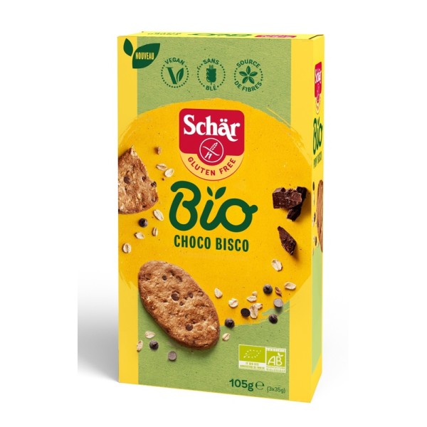 SCHAR BIO CHOCO BISCO 105G