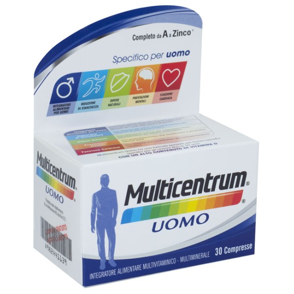 MULTICENTRUM UOMO 30CPR