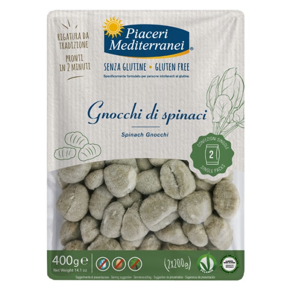 PIACERI MEDIT GNOC SPINACI400G