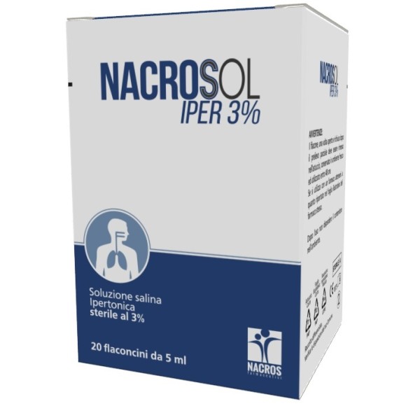 NACROSOL IPER 3% 20F FISIOL5ML