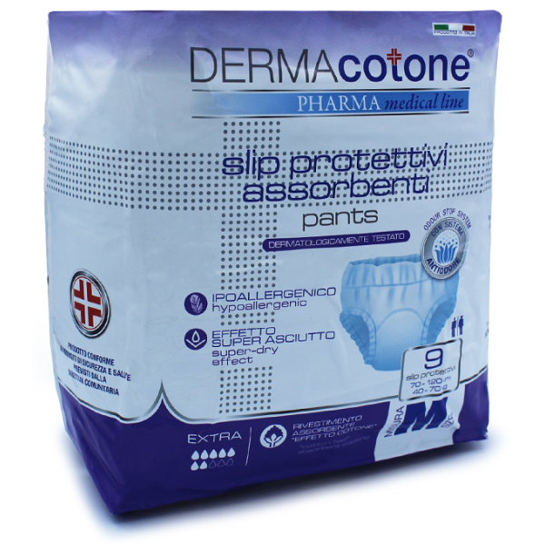 DERMACOTONE SLIP PROT ASS M 9P