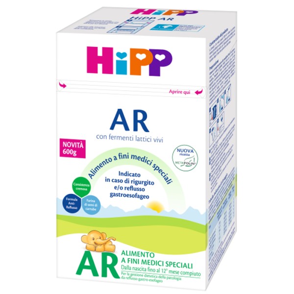 HIPP LATTE AR C/METAFOLINA600G