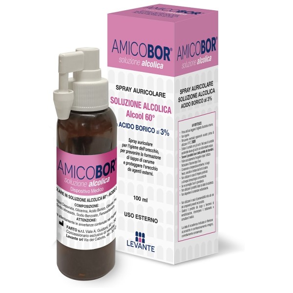 AMICOBOR SOL ALCOLICA 100ML