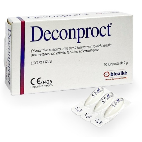 DECONPROCT SUPPOSTE 10PZ