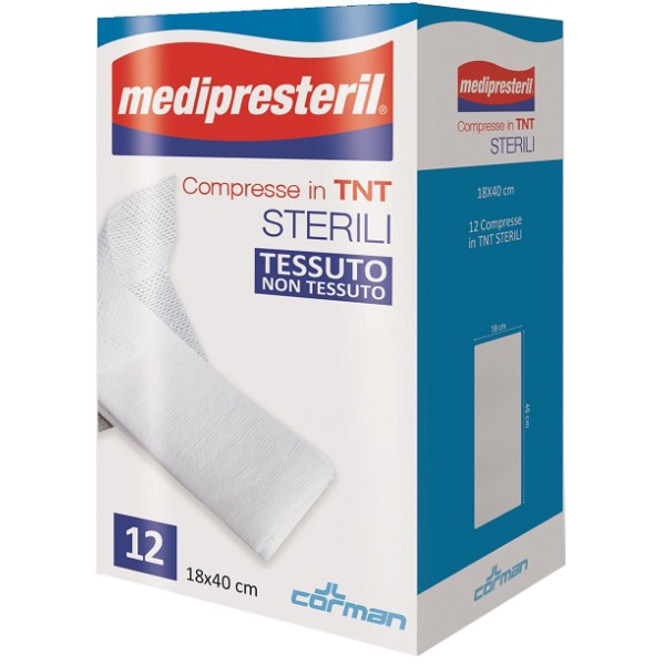 MEDIPRESTERIL COMPR TNT 18X40