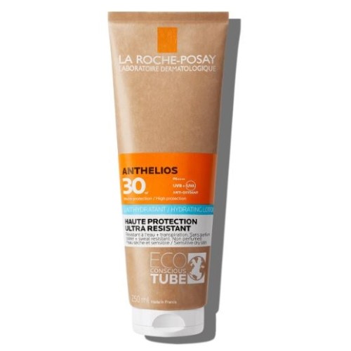 La Roche-Posay Anthelios Latte Solare Adulto Corpo Spf 30Tubo Eco-sostenibile 250 ml (SCAD.12/2027)