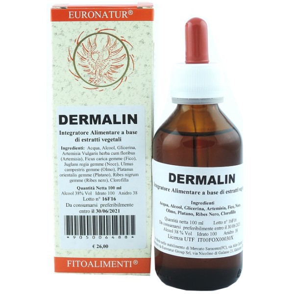 DERMALIN GTT 100ML "EURONATUR"