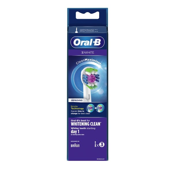 ORALB REFILL EB-18-3 3D WHITE