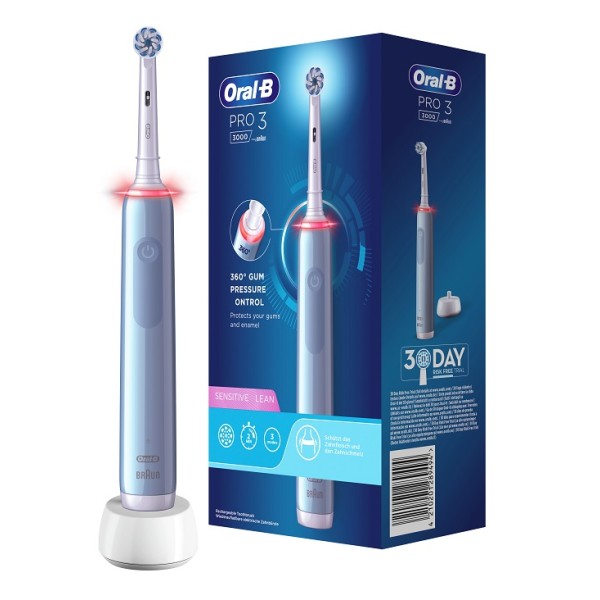 ORALB PRO 3 BLU SENS SPAZZ+2RE