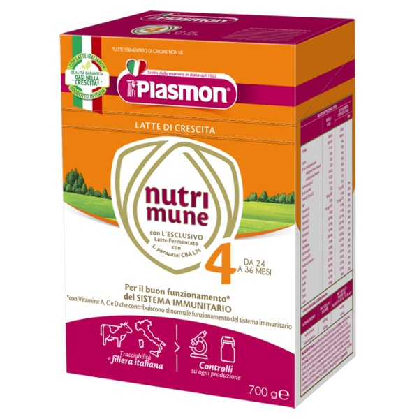 PLASMON NUTRIMUNE LTT ST4 700G