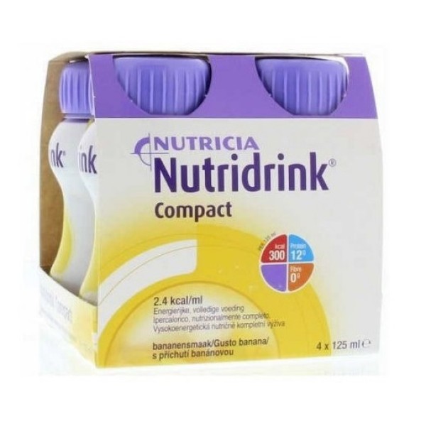 Nutridrink Compact Gusto Banana 4X125 ml