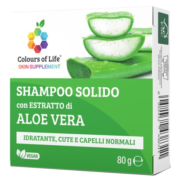 ALOE SHAMPOO SOLIDO 80G COLOUR