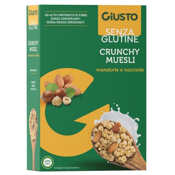 GIUSTO S/G CRUNCHY MUESLI MAND