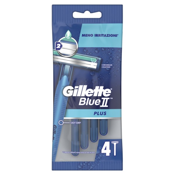 GILLETTE BLUE II USA&GET PL 4P