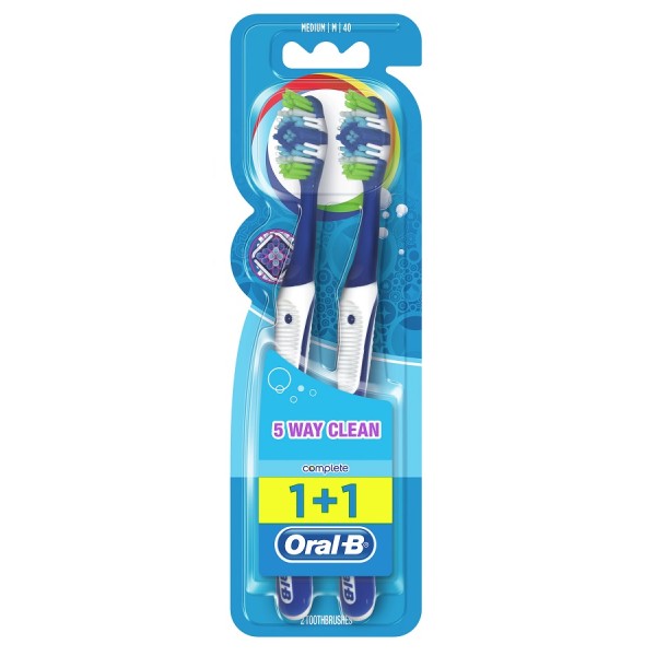 ORALB COMPLETE 5IN1 40 MED BIP