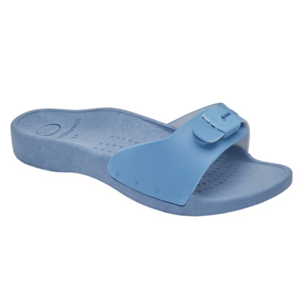 SCHOLL SUN PVC W PALE BLUE 37