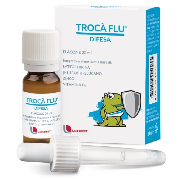 Trocà Flu Difese Gocce 20 ml Integratore per le Difese Immunitarie