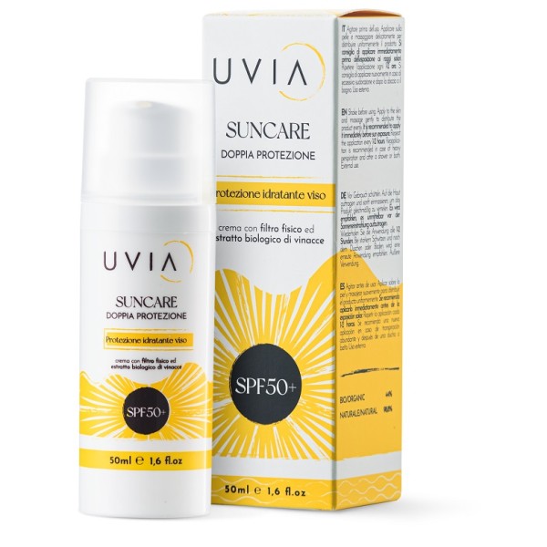 UVIA SOLARE VISO SPF50+ 50ML