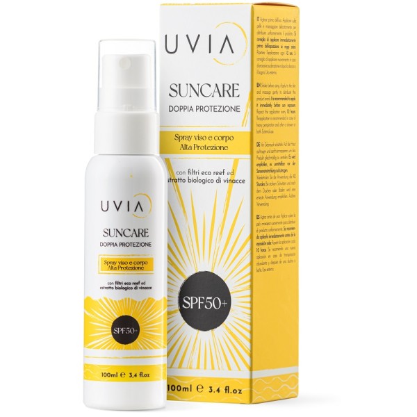 UVIA SPRAY SOLARE SPF50+ 100ML