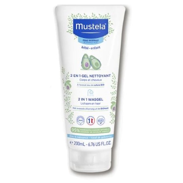 MUSTELA GEL 2 IN 1 200ML 2020