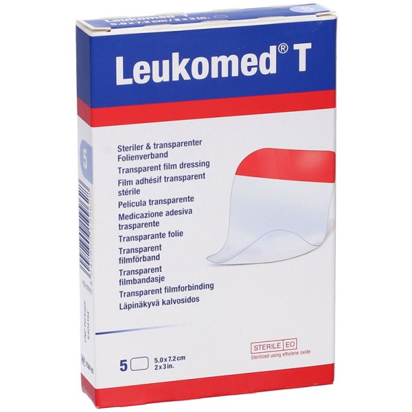 LEUKOMED T MED STER 5X7,2CM