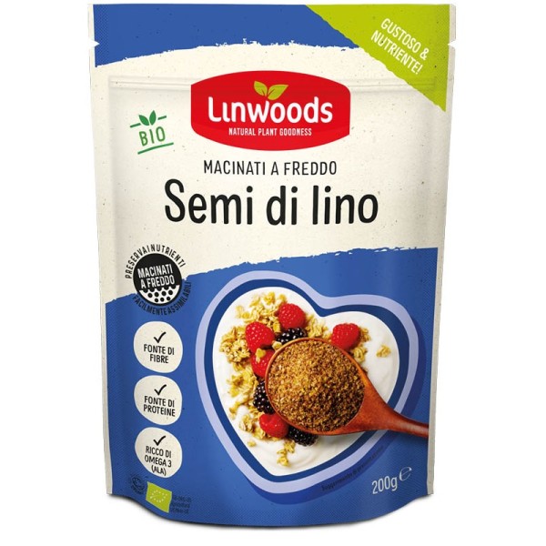 SEMI LINO MACINATI 200G BAULE