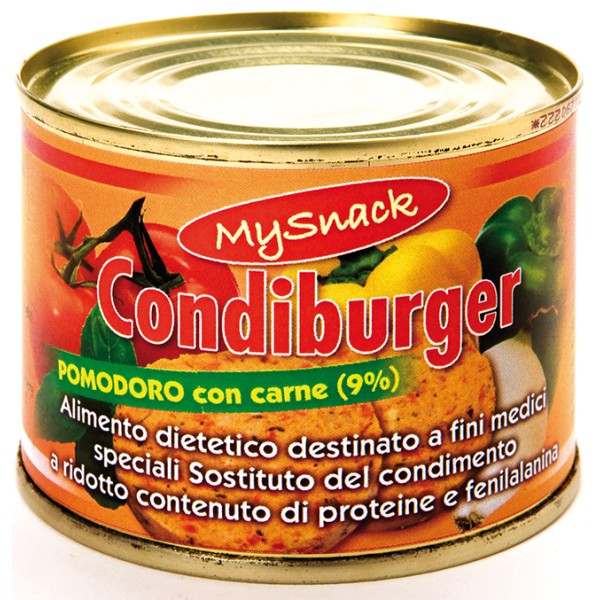 MY SNACK CONDIBURGER POMO CARN