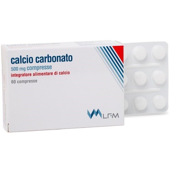 CALCIO CARB VM 60CPR 500MG