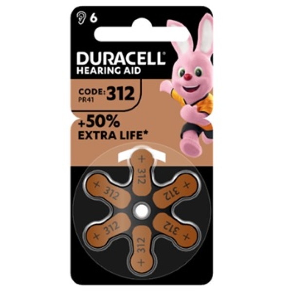 DURACELL EASY TAB 312 MARRONE