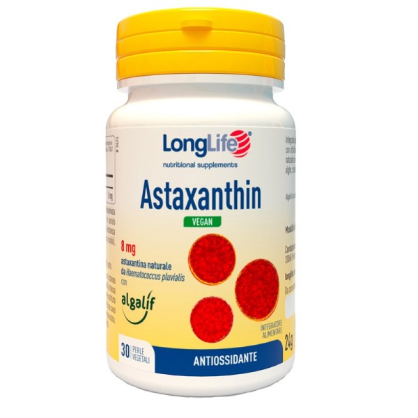 LONGLIFE ASTAXANTHIN VEG 30PRL
